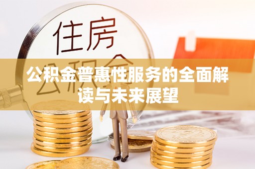 方城公积金普惠性服务的全面解读与未来展望