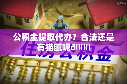 方城公积金提取代办？合法还是有猫腻呢😏