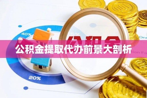 方城公积金提取代办前景大剖析