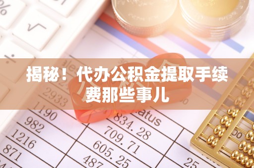 方城揭秘！代办公积金提取手续费那些事儿