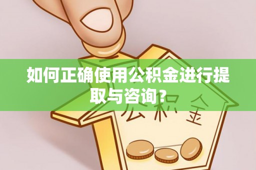 方城如何正确使用公积金进行提取与咨询？