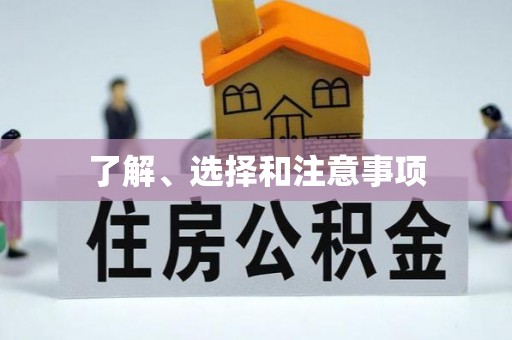 方城了解、选择和注意事项