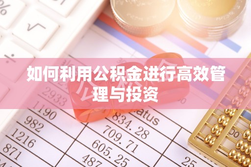方城如何利用公积金进行高效管理与投资